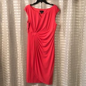 Connected Apparel Coral Dress